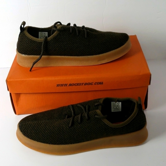 NWT RocketDog Womens Gummy Haven Fabric Sneaker Olive Size 8.5 - Picture 6 of 7